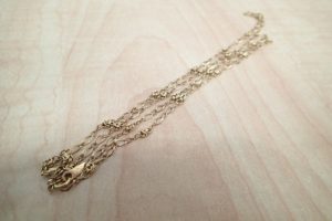 K18のネックレスをお買取いたしました♪金を売るなら大吉ゆめタウン八代店にお任せください!