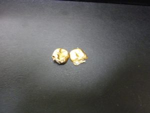 金歯を買取専門店大吉八尾店へお持ち頂きました。平野、志紀、東大阪、布施、柏原、加美。JR駅近。