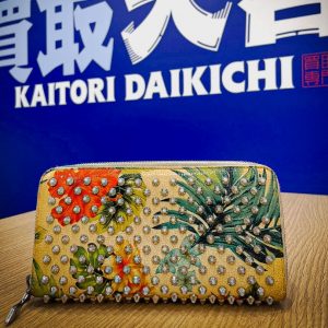 Christian Louboutin （クリスチャンルブタン）の マルチカラー・ボタニカル柄長財布