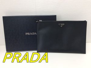 PRADA/プラダのクラッチバッグをお買取りしました♪PRADA以外のブランド品も絶賛お買取りしております('◇')ゞ