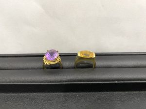 金 K18 指輪 貴金属