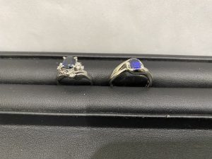 色石 プラチナ pt900 リング 貴金属