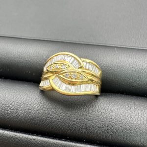 K18 ダイヤ リング