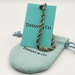 ティファニー ブレスレット 925 750 コンビ