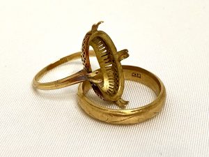 K18のリングをお買取りさせていただきました★