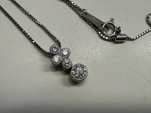 ダイヤのネックレスをお買取り致しました♪大吉ミレニア岩出店です！ダイヤのネックレスをお買取り致しました♪大吉ミレニア岩出店です！