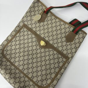 オールドグッチ GGプラス トートバッグ