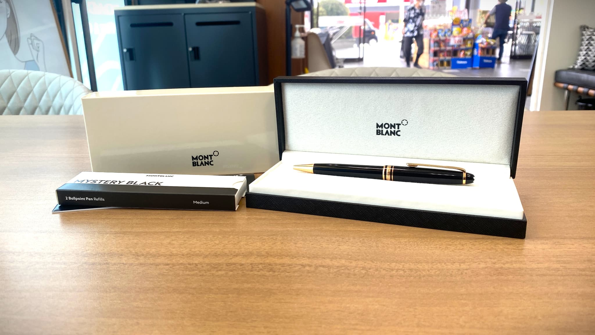 モンブランのマイスターシュテックボールペン