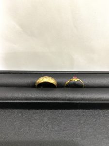 金 K18 指輪 貴金属