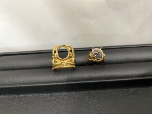 金 K18 指輪 貴金属