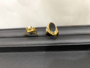 金 K18 指輪 貴金属