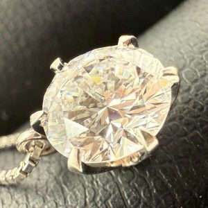 Pt900 ダイヤ ネックレス