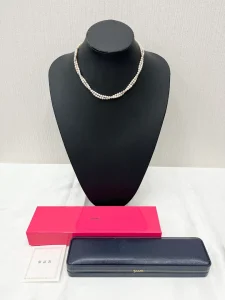 「TASAKIの真珠ネックレス」