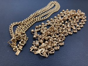 K18アクセサリー「ネックレス達」