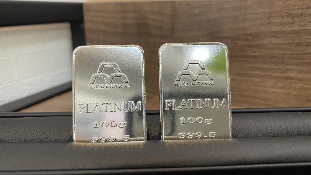 プラチナ インゴット 100g