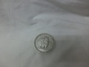 買取大吉八尾に銀のメダルをお持ちいただきました。志紀、柏原、平野、布施、若江岩田、東大阪、瓢箪山。