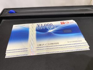 三菱UFJニコスギフトカード 金券