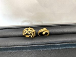 金 K18 指輪 貴金属