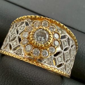 K18ダイヤリング