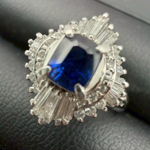 pt900サファイアリング