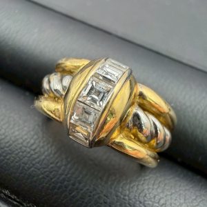 K18 ダイヤモンドリング