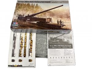 プラモデル：ドイツ列車砲