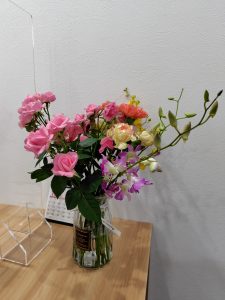 いただいたお花♪