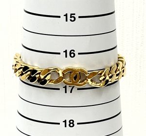 シャネル(CHANEL)のチェーンブレスレット「GP アンティーク」②サイズ