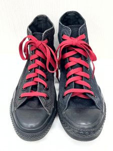 コンバース オールスター ハイカット（ブラックモノクローム）①