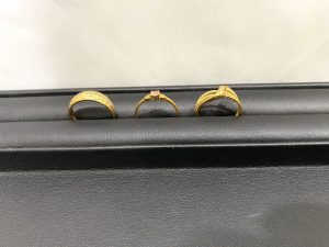 金 K18 指輪 貴金属