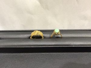 金 K18 指輪 貴金属