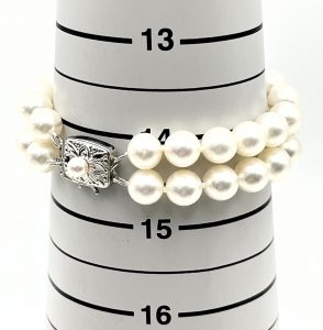 あこや真珠のネックレス＆2連ブレスレット③