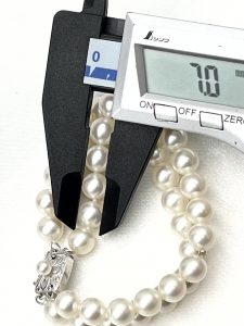 あこや真珠のネックレス＆2連ブレスレット⑤