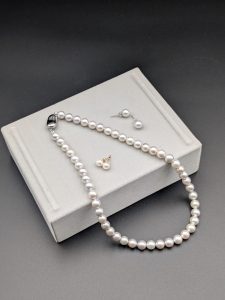 パールネックレス＆ピアス