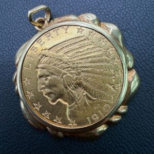 インディアンコイン ペンダントトップ