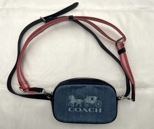 COACH（コーチ）ホース＆キャリッジ デニム バッグ