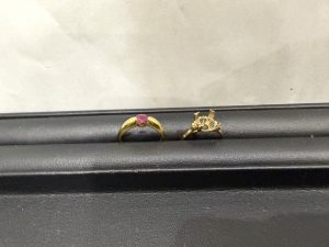 金 K18 指輪 貴金属