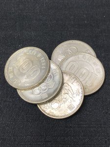 100円銀貨、横須賀市、買取