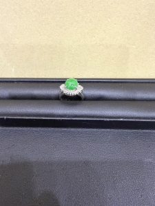 色石 プラチナ pt900 リング 貴金属