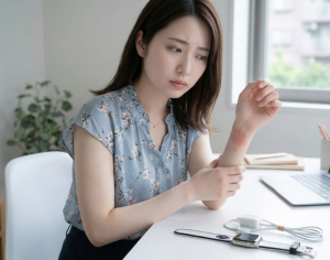 肌が荒れてしまう……