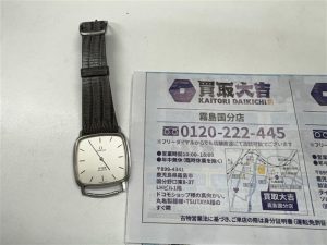 古くても不動品でも大丈夫！オメガの腕時計を売るなら！霧島市の買取大吉霧島国分店におまかせ！