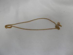 切れた貴金属のネックレスを買取大吉八尾へお持ちいただきました。志紀、柏原、平野、布施、瓢箪山、東大阪、若江岩田。