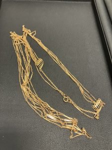 金ネックレス2点