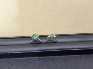 色石 プラチナ pt900 リング 貴金属