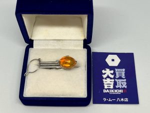 【高価買取】ファイアオパール等の色石ネクタイピン(メンズジュエリー) - 広島市安佐南区八木の買取大吉 ラ・ムー八木店