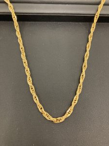 金沢市でK18ロープネックレスを高価買取