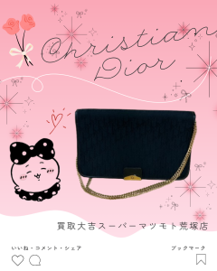 買取、亀岡、Dior、トロッターバッグ