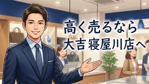 1点1点丁寧に査定いたします。