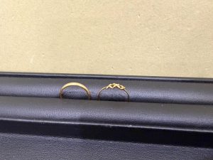 金 K18 指輪 貴金属