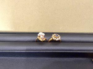 金 K18 指輪 貴金属